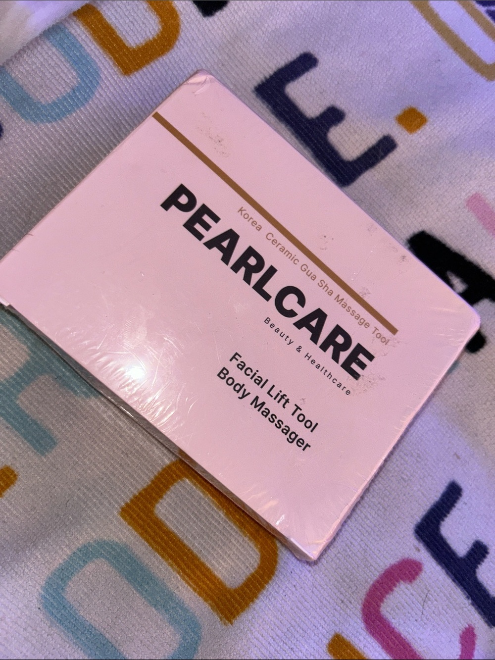 PearlCare Pink Ceramic Facial Lift Tool & Body Massager